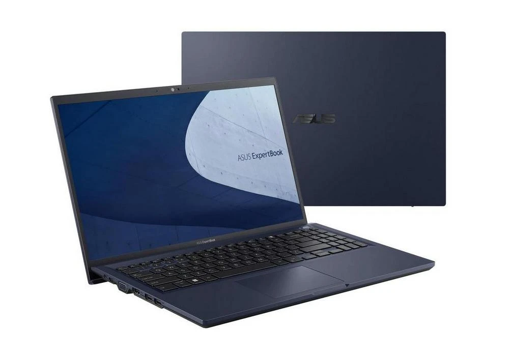 Laptop business 15,6" asus expertbook b1 b1500cba, star black, intel core i5-1235u, 8gb/512gb, fără so 7