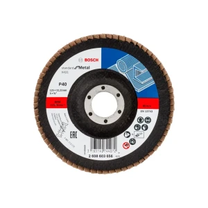 Диск лепестковый x431 p40 125 * 22.23 мм bosch