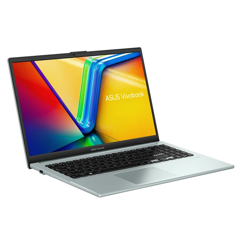 Laptop 15,6" asus vivobook go 15 e1504fa, green grey, amd ryzen 5 7520u, 16gb/512gb, fără so 5
