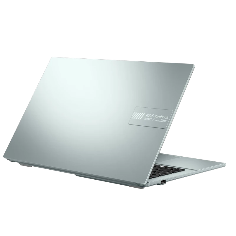 Laptop 15,6" asus vivobook go 15 e1504fa, green grey, amd ryzen 5 7520u, 16gb/512gb, fără so 11