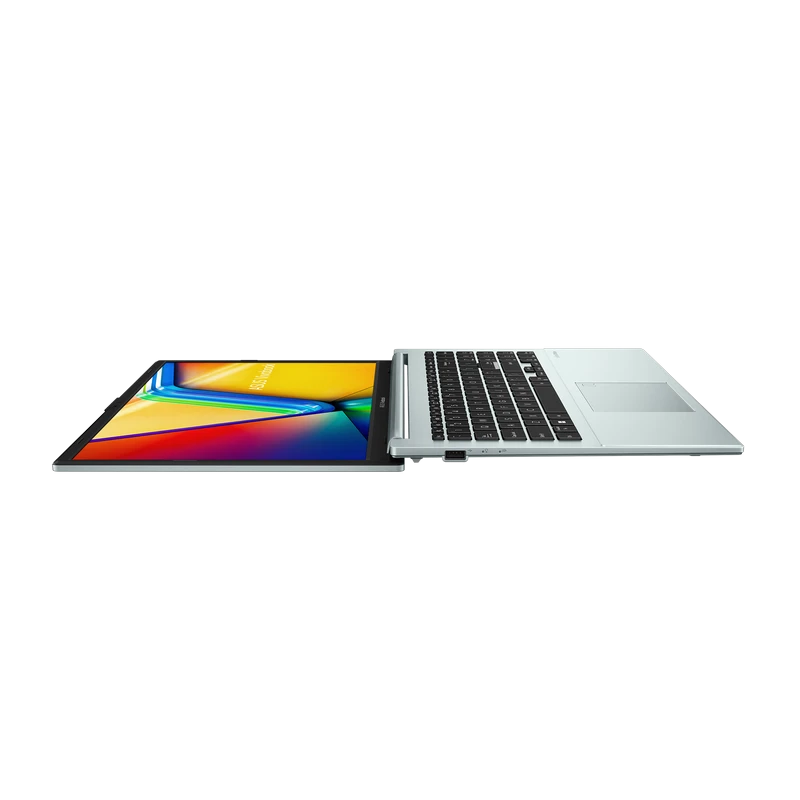 Laptop 15,6" asus vivobook go 15 e1504fa, green grey, amd ryzen 5 7520u, 16gb/512gb, fără so 2