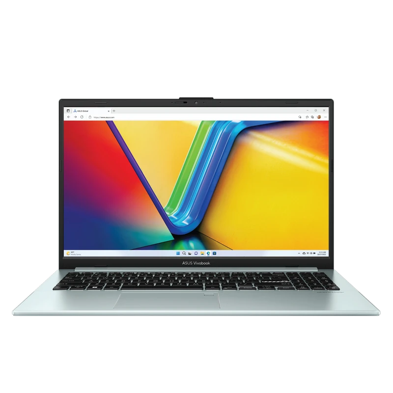 Laptop 15,6" asus vivobook go 15 e1504fa, green grey, amd ryzen 5 7520u, 16gb/512gb, fără so 6
