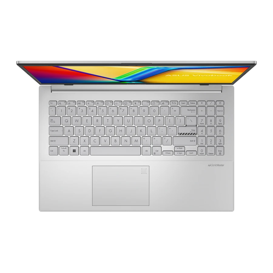 Laptop 15,6" asus vivobook go 15 e1504fa, cool silver, amd ryzen 5 7520u, 16gb/512gb, fără so 5