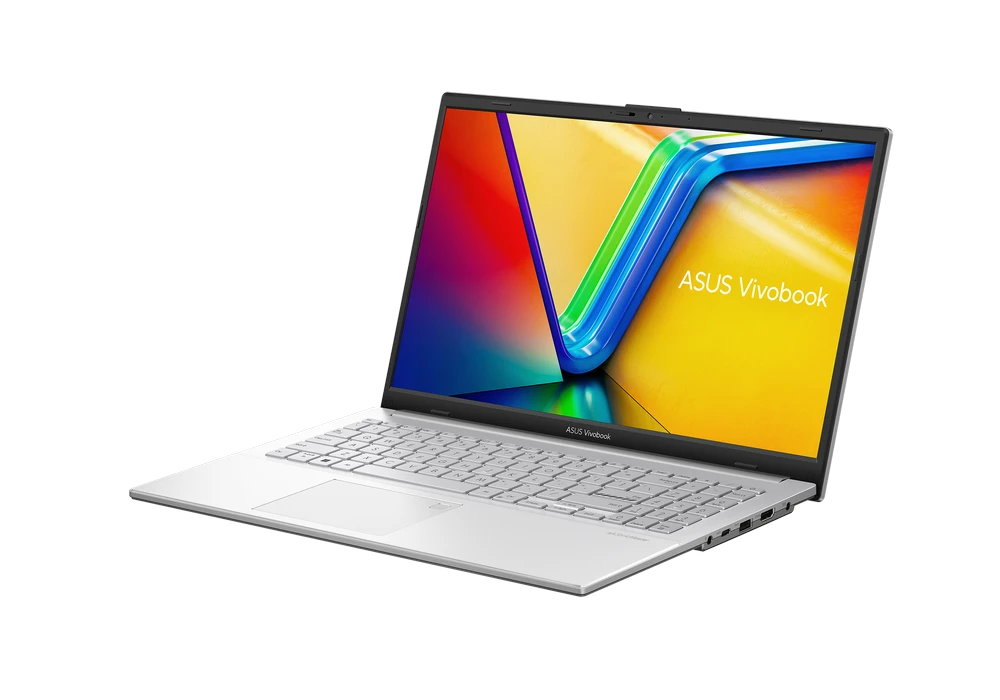 Laptop 15,6" asus vivobook go 15 e1504fa, cool silver, amd ryzen 5 7520u, 16gb/512gb, fără so 9