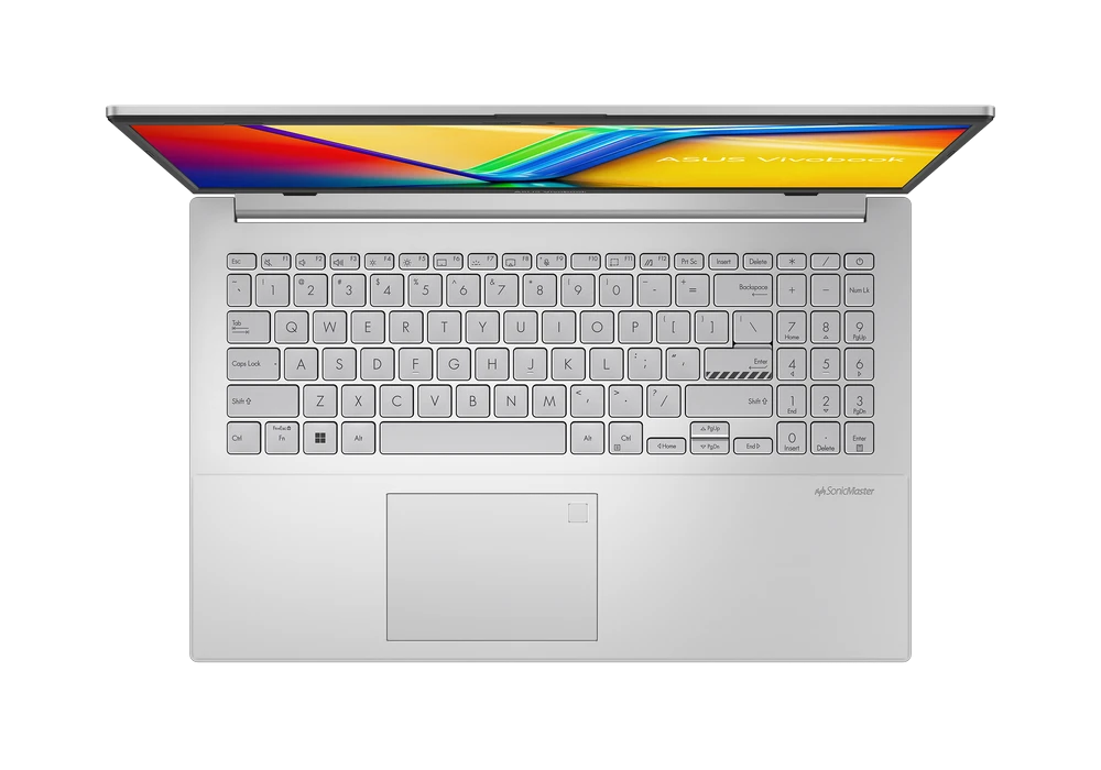 Laptop 15,6" asus vivobook go 15 e1504fa, cool silver, amd ryzen 5 7520u, 16gb/512gb, fără so 12