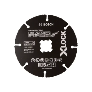 Disc de tăiat x-lock 125 * 22.23 mm bosch