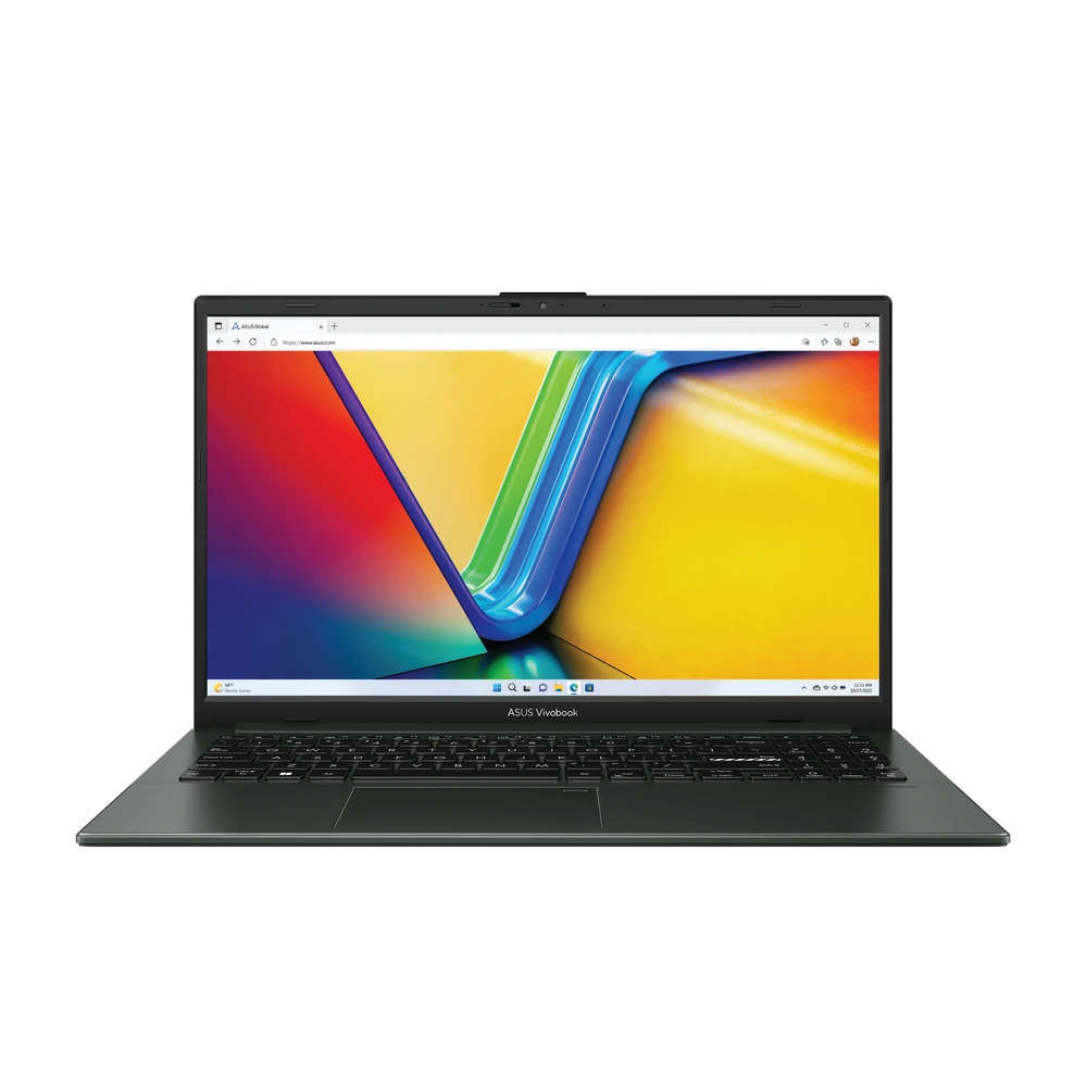 Laptop 15,6" asus vivobook go 15 e1504fa, mixed black, amd ryzen 3 7320u, 8gb/512gb, fără so 7