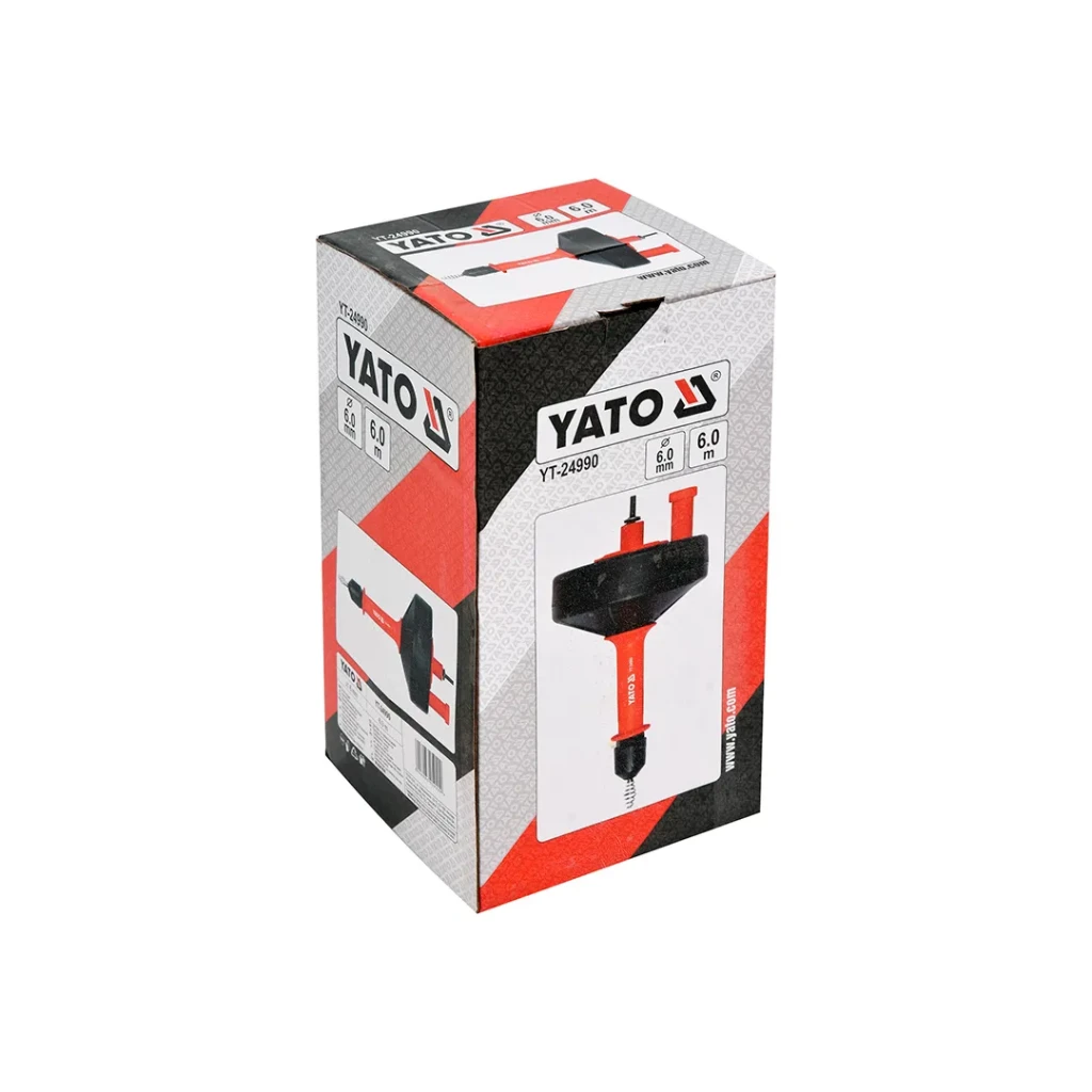 Dispozitiv desfundat canalizare, actionare bormasina yato yt24990 6 m x 6 mm 3