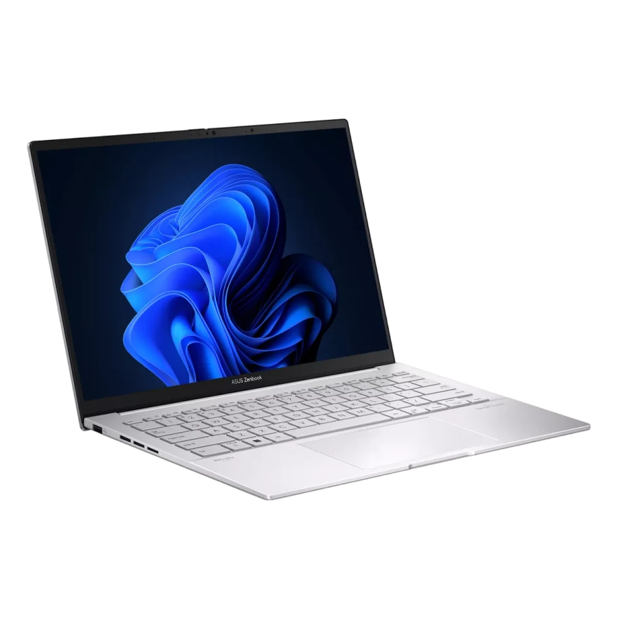 Laptop 14" asus zenbook 14 oled ux3405ma, foggy silver, intel core ultra 7 155h, 16gb/1024gb, fără so 6