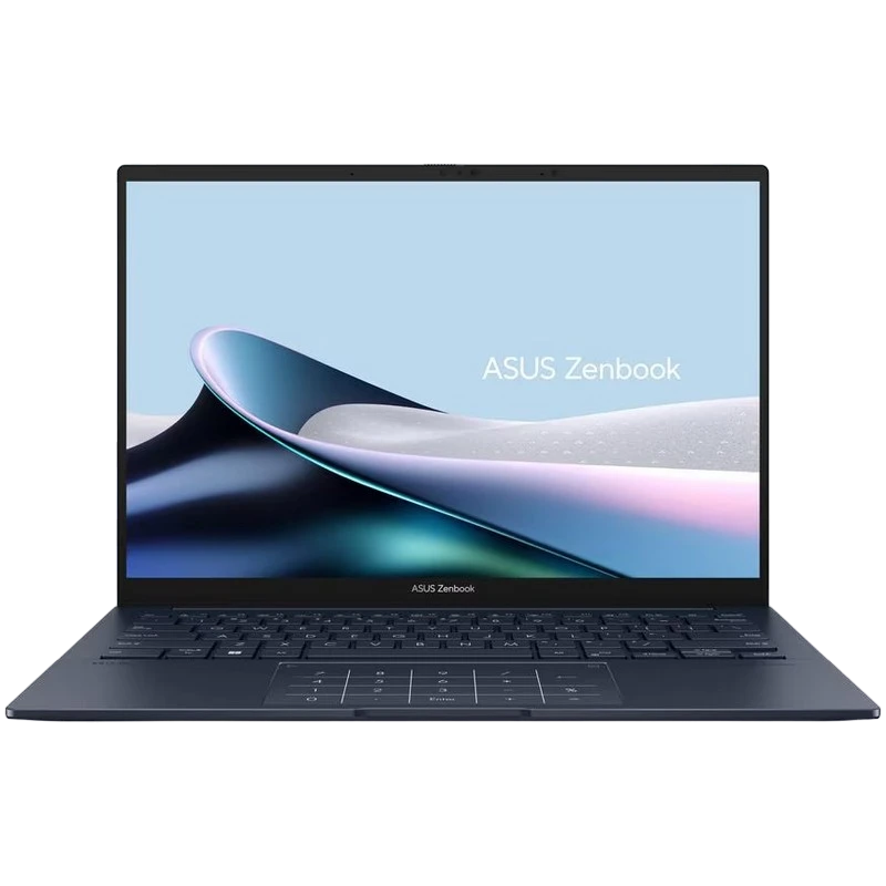 Laptop 14" asus zenbook 14 oled ux3405ma, ponder blue, intel core ultra 7 155h, 16gb/1024gb, fără so 14