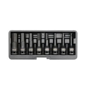 Set chei tubulare de impact 1066 1/2 x 5-19 mm hexagonală 8 buc. yato Thumbnail 1