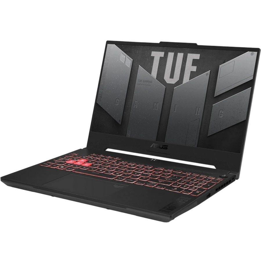 Laptop gaming 15,6" asus tuf gaming a15 fa507nur, mecha gray, amd ryzen 7 7435hs, 16gb/1024gb, fără so 8