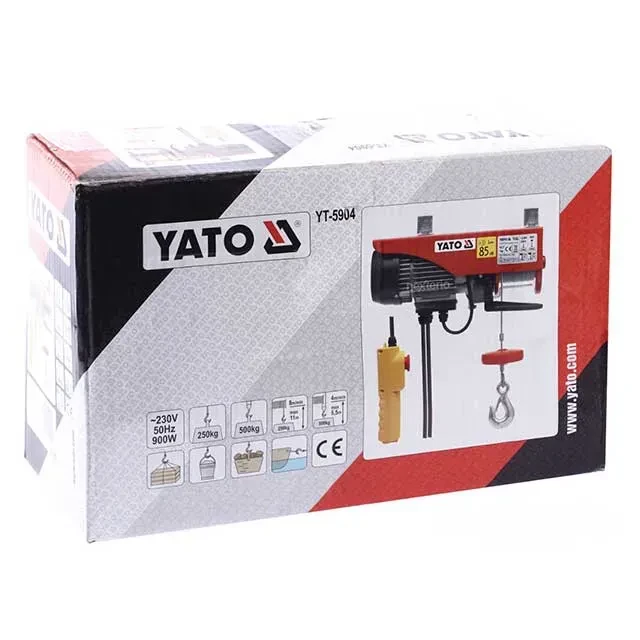 Electropalan 500 kg 11 m 900 w 220 - 240 v yato 3