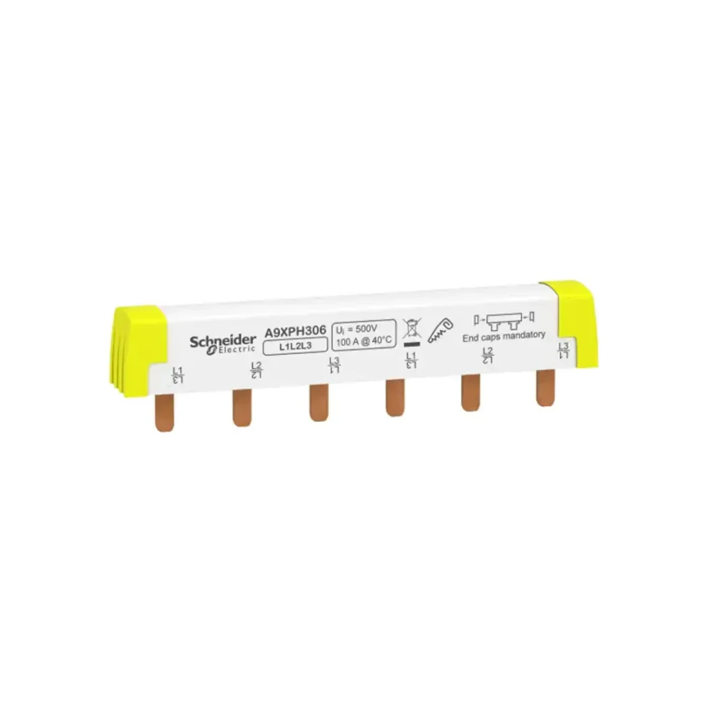 Заглушки боковые для гребенчатых шинок schneider-electric 2