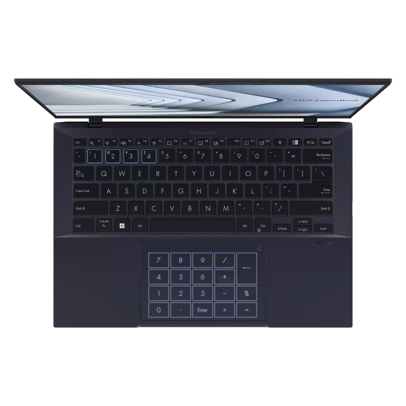 Laptop business 14" asus expertbook b9 b9403cvar, star black, intel core 7 150u, 32gb/1024gb, windows 11 pro 2