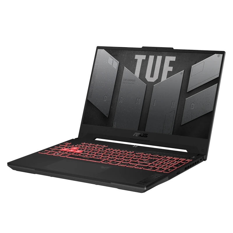 Laptop gaming 15,6" asus tuf gaming a15 fa507ui, mecha gray, amd ryzen 7 8845hs, 16gb/1024gb, fără so 9