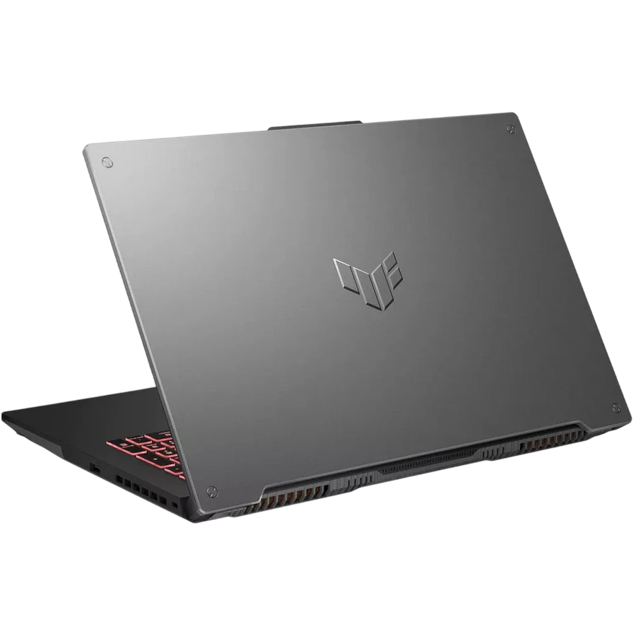 Laptop gaming 17,3" asus tuf gaming a17 fa707nvr, mecha gray, amd ryzen 7 7435hs, 16gb/1024gb, fără so 5