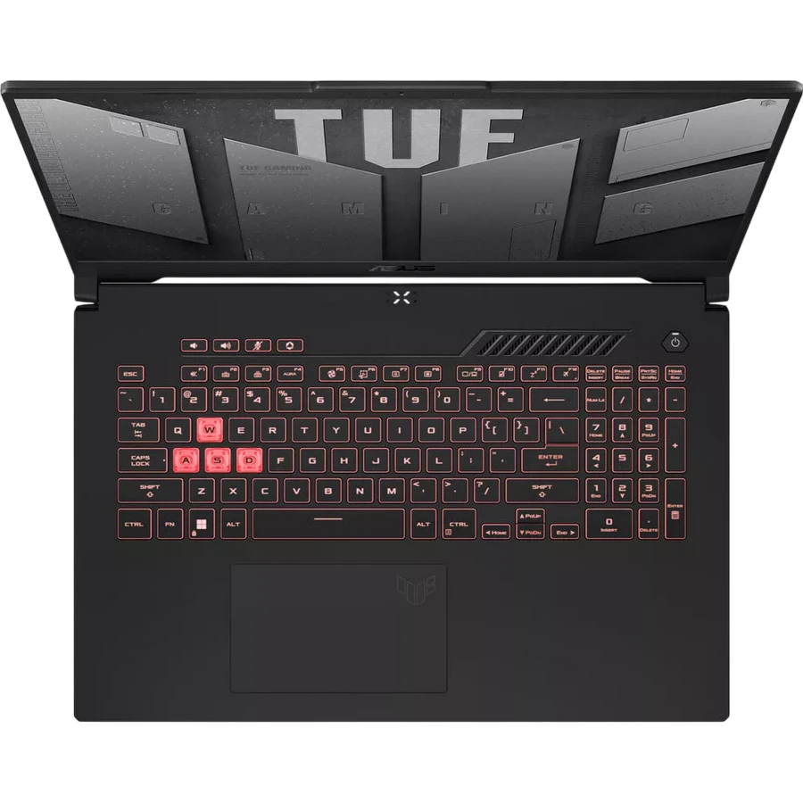 Laptop gaming 17,3" asus tuf gaming a17 fa707nvr, mecha gray, amd ryzen 7 7435hs, 16gb/1024gb, fără so 3