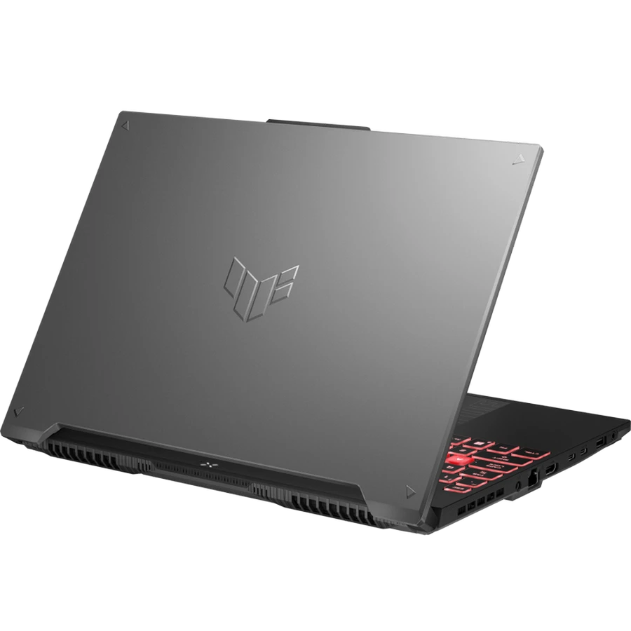 Laptop gaming 16" asus tuf gaming a16 fa607pi, mecha gray, amd ryzen 9 7845hx, 32gb/1024gb, fără so 7