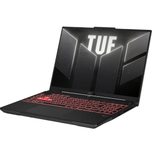 Laptop gaming 16" asus tuf gaming a16 fa607pi, mecha gray, amd ryzen 9 7845hx, 32gb/1024gb, fără so Thumbnail 4