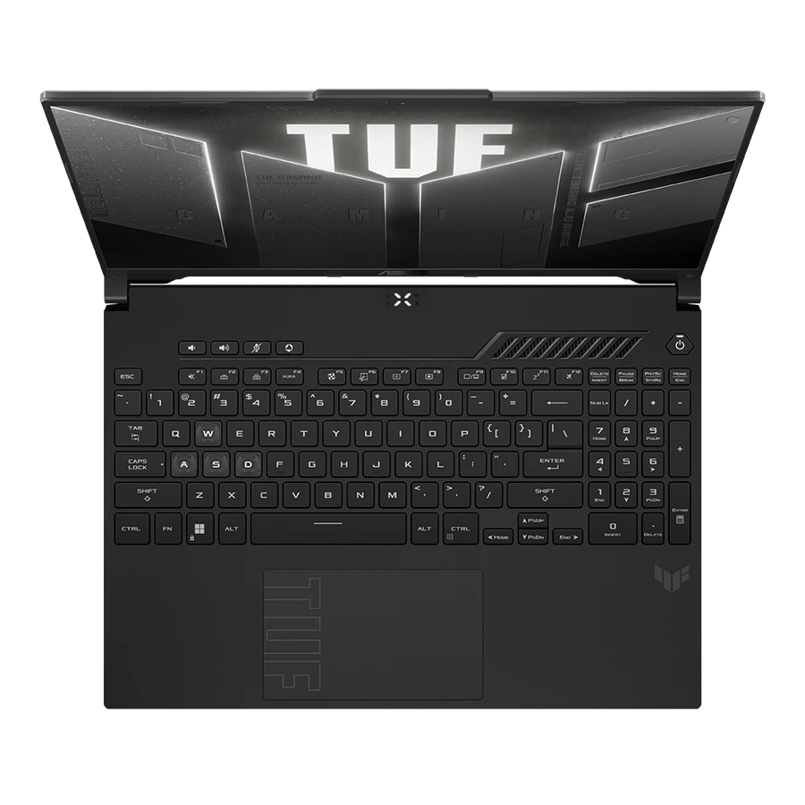 Laptop gaming 16" asus tuf gaming f16 fx607vu, mecha gray, intel core i7-13620h, 16gb/1024gb, fără so 9