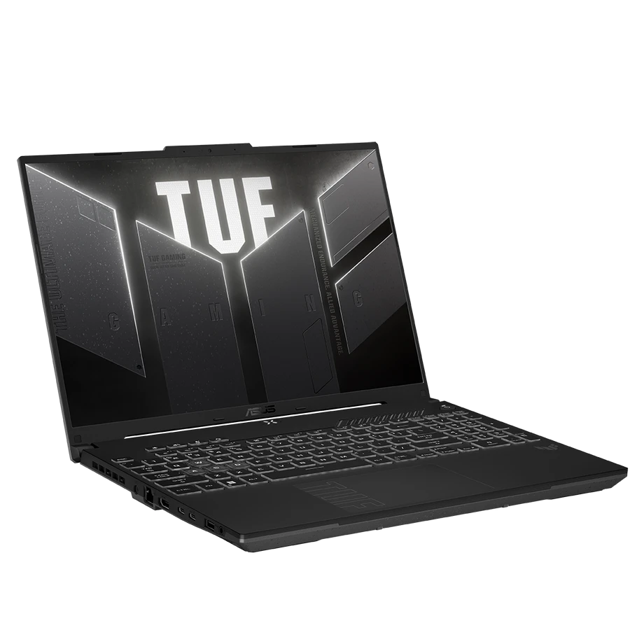 Laptop gaming 16" asus tuf gaming f16 fx607vu, mecha gray, intel core i7-13620h, 16gb/1024gb, fără so 14