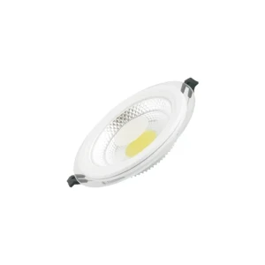 Светильник светодиодный glass 12 вт led 4000 k 220 - 240 в ip20 milanlux