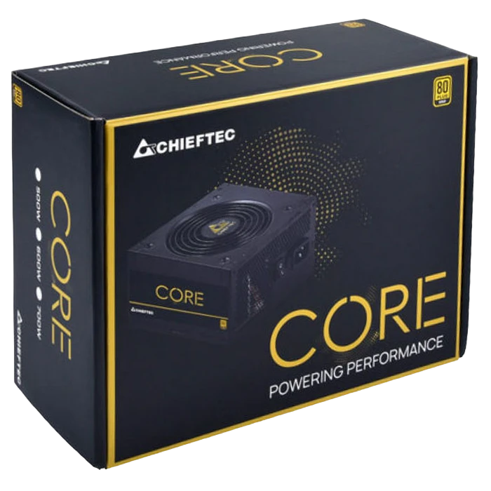 Блок питания для компьютеров chieftec bbs-600s, 600вт, atx, немодульный 22