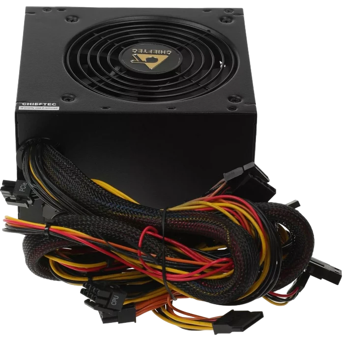 Блок питания для компьютеров chieftec bbs-600s, 600вт, atx, немодульный 24