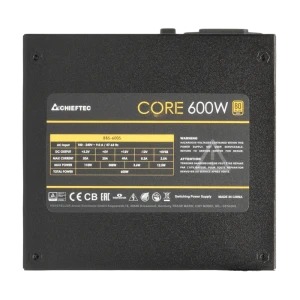 Блок питания для компьютеров chieftec bbs-600s, 600вт, atx, немодульный Thumbnail 26