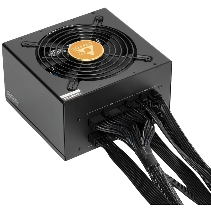 Блок питания для компьютеров chieftec pps-650fc, 650вт, atx, полностью модульный 2