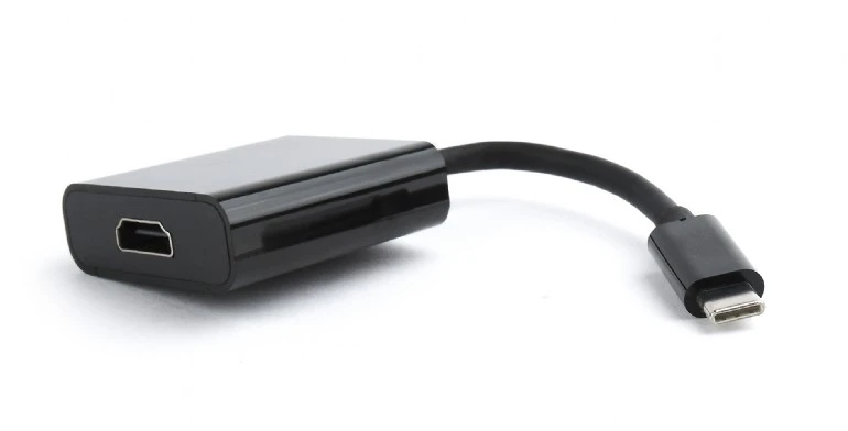 Видеокабель cablexpert a-cm-hdmif2-01, usb 3.1 type-c (f) - 2 x hdmi (f), 0.15 м, чёрный 3