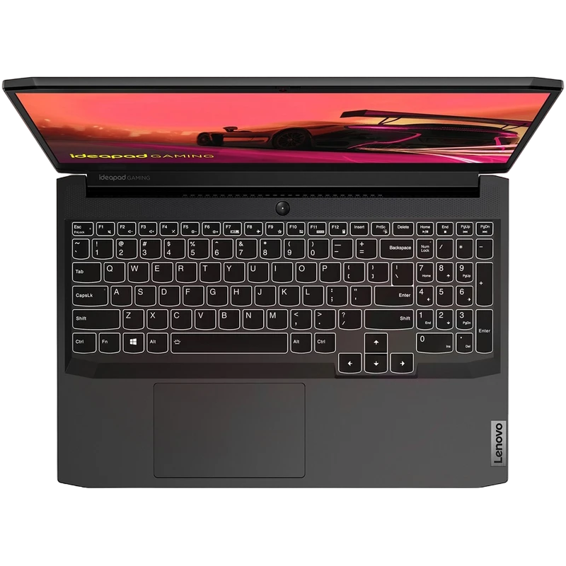 Игровой ноутбук 15,6" lenovo ideapad gaming 3 15ach6, shadow black, amd ryzen 5 5500h, 16гб/512гб, без ос 3