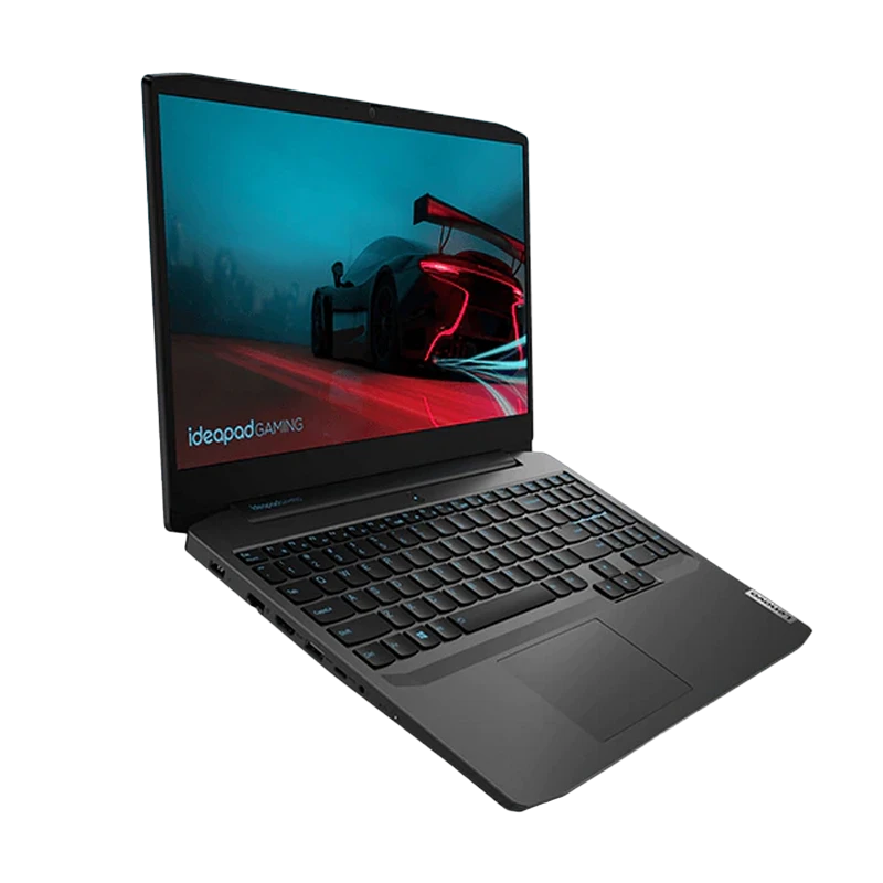 Игровой ноутбук 15,6" lenovo ideapad gaming 3 15ach6, shadow black, amd ryzen 5 5500h, 16гб/512гб, без ос 8