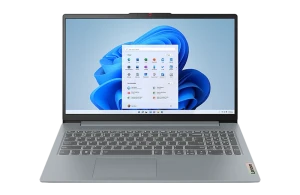 Ноутбук 15,6" lenovo ideapad slim 3 15amn8, arctic grey, amd ryzen 3 7320u, 8гб/512гб, без ос