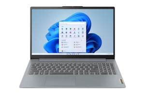 Ноутбук 15,6" Lenovo IdeaPad Slim 3 15AMN8, Arctic Grey, AMD Ryzen 3 7320U, 8Гб/512Гб, Без ОС