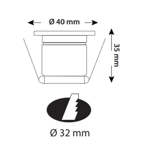 Felinar led laura 1 w led 4200 k 220 - 240 v ip20 horoz Thumbnail 2