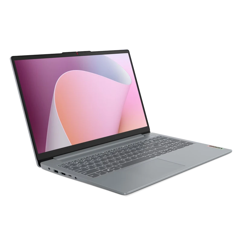 Ноутбук 15,6" lenovo ideapad slim 3 15abr8, arctic grey, amd ryzen 5 7430u, 16гб/512гб, без ос 9
