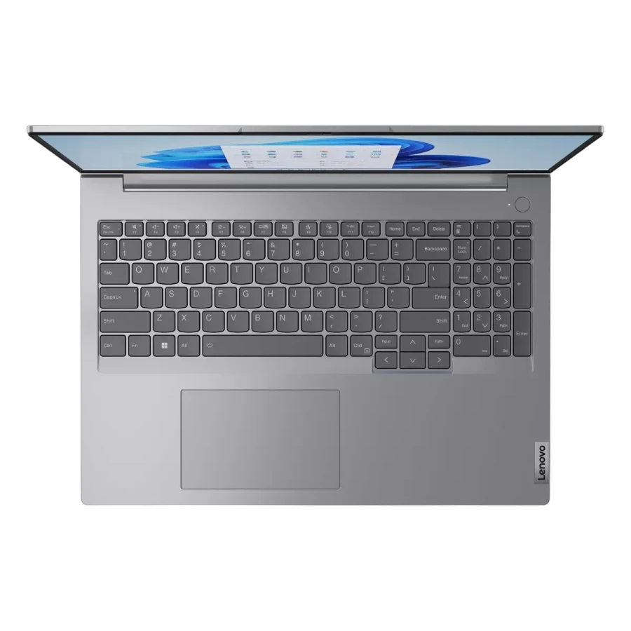 Laptop business 16" lenovo thinkbook 16 g6 irl, arctic grey, intel core i7-13700h, 16gb/1024gb, fără so 9