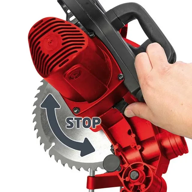 Пила циркулярная стационарная einhell th-ms 2112 1600 вт 230 в 5000 об/мин 2