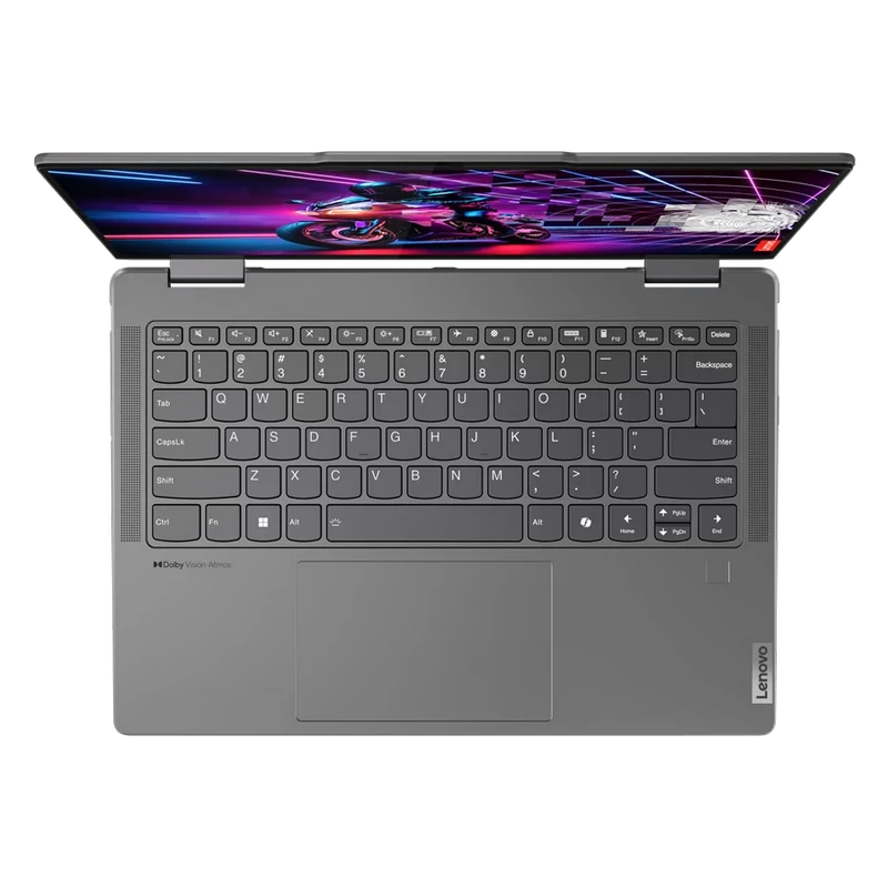 Ноутбук 14" lenovo yoga 7 2-в-1 14ahp9, storm grey, amd ryzen 7 8840hs, 16gb/1024gb, windows 11 home 7