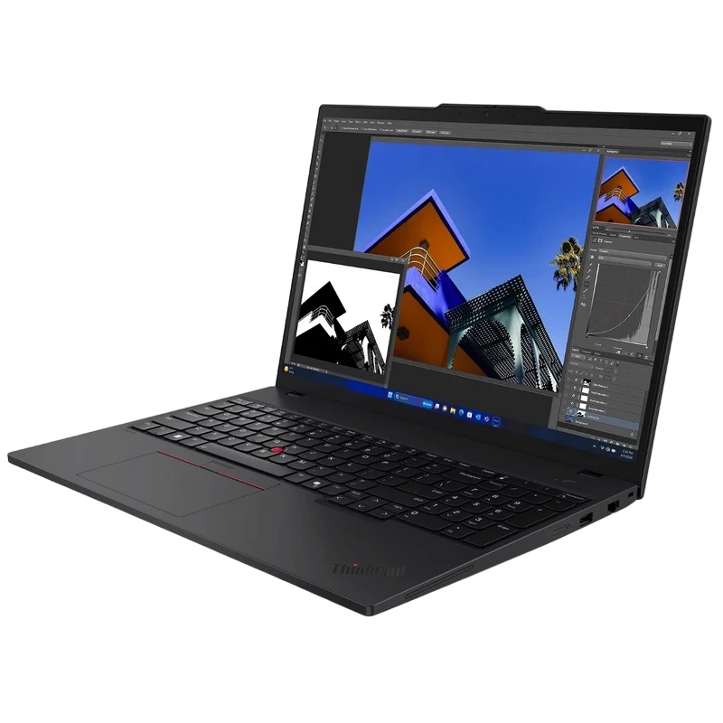 Ноутбук для бизнеса 16" lenovo thinkpad t16 gen 3, чёрный, intel core ultra 7 155u, 32гб/1024гб, без ос 15