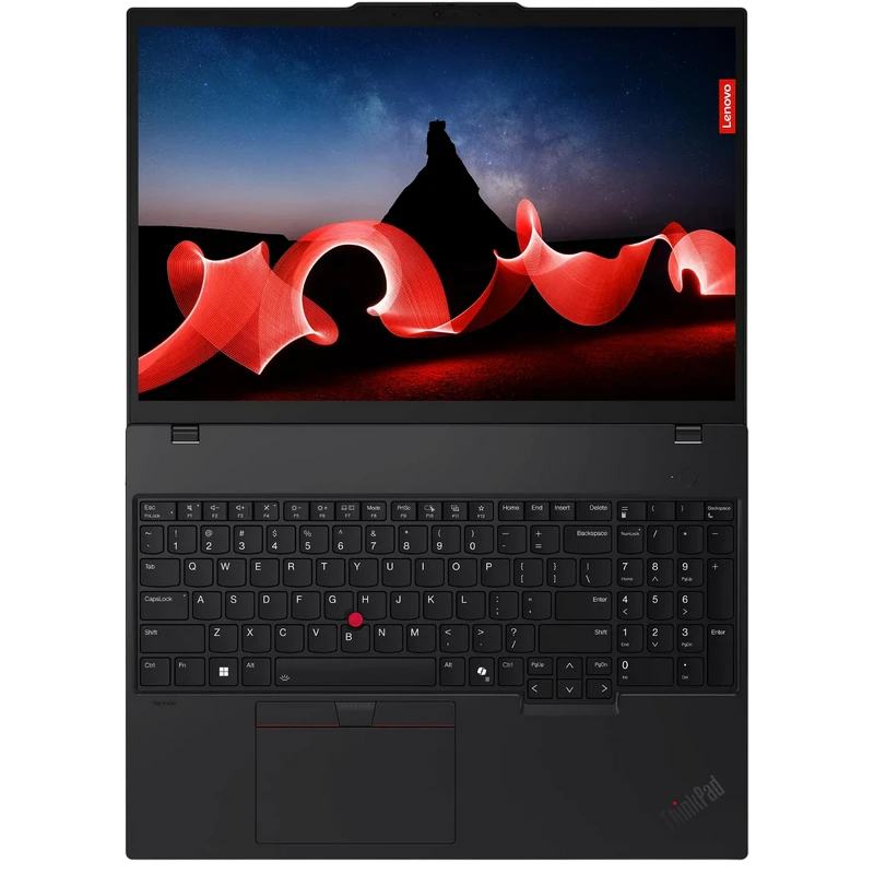 Ноутбук для бизнеса 16" lenovo thinkpad t16 gen 3, чёрный, intel core ultra 7 155u, 32гб/1024гб, без ос 16