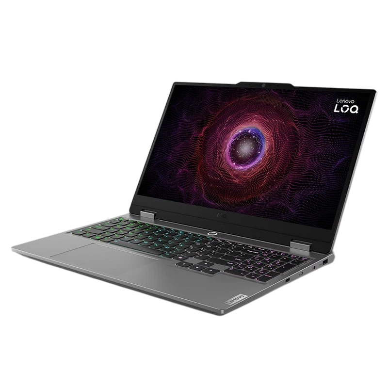 Игровой ноутбук 15,6" lenovo loq 15arp9, luna grey, amd ryzen 7 7435hs, 24гб/1024гб, без ос 9