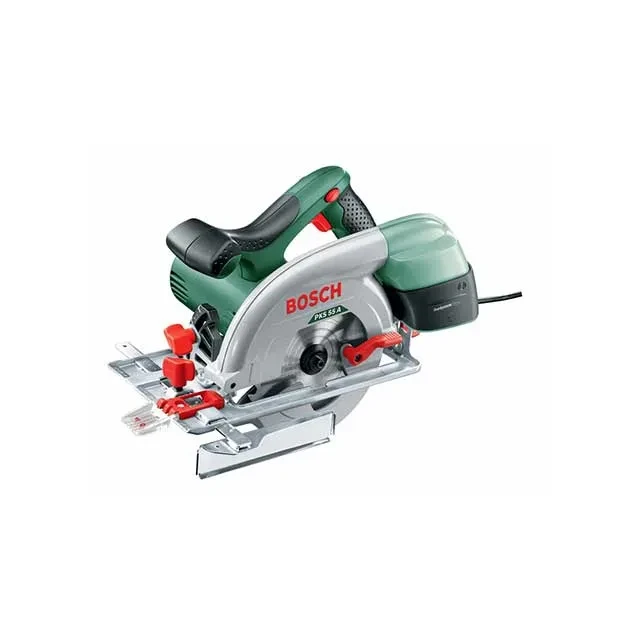 Дисковая пила bosch pks 55 a 1200 вт 220 в 0 - 5600 об/мин 4