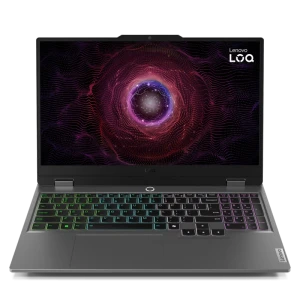 Игровой ноутбук 15,6" lenovo loq 15arp9, luna grey, amd ryzen 7 7435hs, 24гб/1024гб, без ос