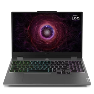 Игровой ноутбук 15,6" Lenovo LOQ 15ARP9, Luna Grey, AMD Ryzen 7 7435HS, 24Гб/1024Гб, Без ОС