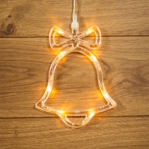 Figurină cu iluminare clopoțel 200 x 160 x 10 mm 3000 k 4.5 v dc ip20 led rexant Thumbnail 1