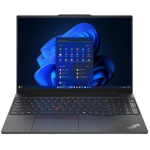 Ноутбук для бизнеса 16" lenovo thinkpad e16 gen 2, чёрный, intel core ultra 5 125u, 16гб/512гб, без ос