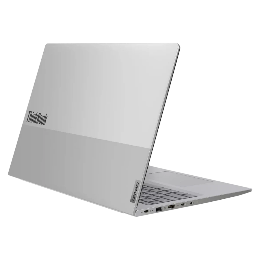 Laptop business 16" lenovo thinkbook 16 g7 arp, arctic grey, amd ryzen 7 7735hs, 16gb/512gb, fără so 8